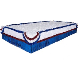 Red, White, and Blue Trailer Bed Decorating Kit