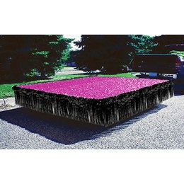 Hot Pink and Black Metallic Trailer Parade Decorating Kit