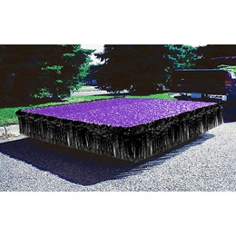 Purple and Black Metallic Trailer Parade Decorating Kit