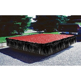 Red and Black Metallic Trailer Parade Decorating Kit