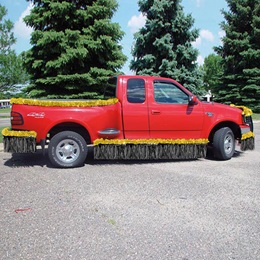 Gold and Black Metallic Truck Parade Decorating Kit