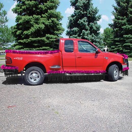 Hot Pink and Black Metallic Truck Parade Decorating Kit