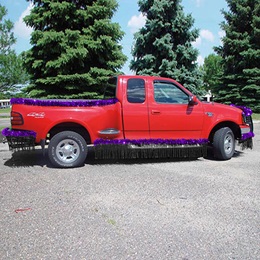 Purple and Black Metallic Truck Parade Decorating Kit