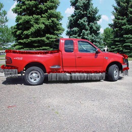 Red and Silver Metallic Truck Parade Decorating Kit