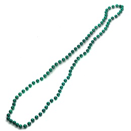 Green 33 Inch Bead Necklaces - 72/pkg